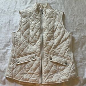Westport Women's Cream Quilted Vest